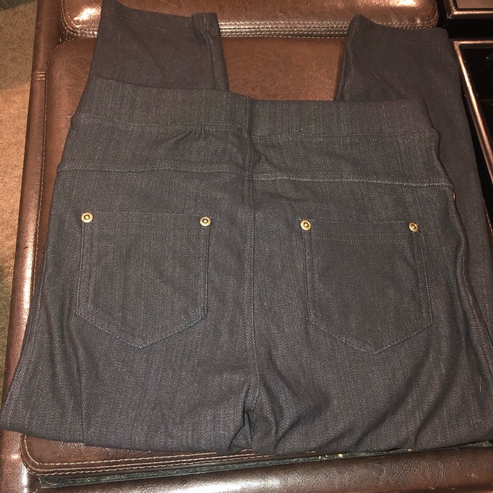 Comfort control dark blue jeggings